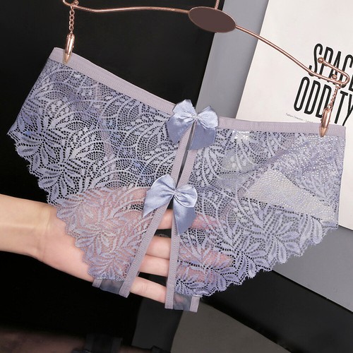 SEXY OPEN CROTCH CROTCHLESS FRENCH KNICKERS PANTIES LINGERIE BRIEFS PLUS SIZES - Picture 23 of 28