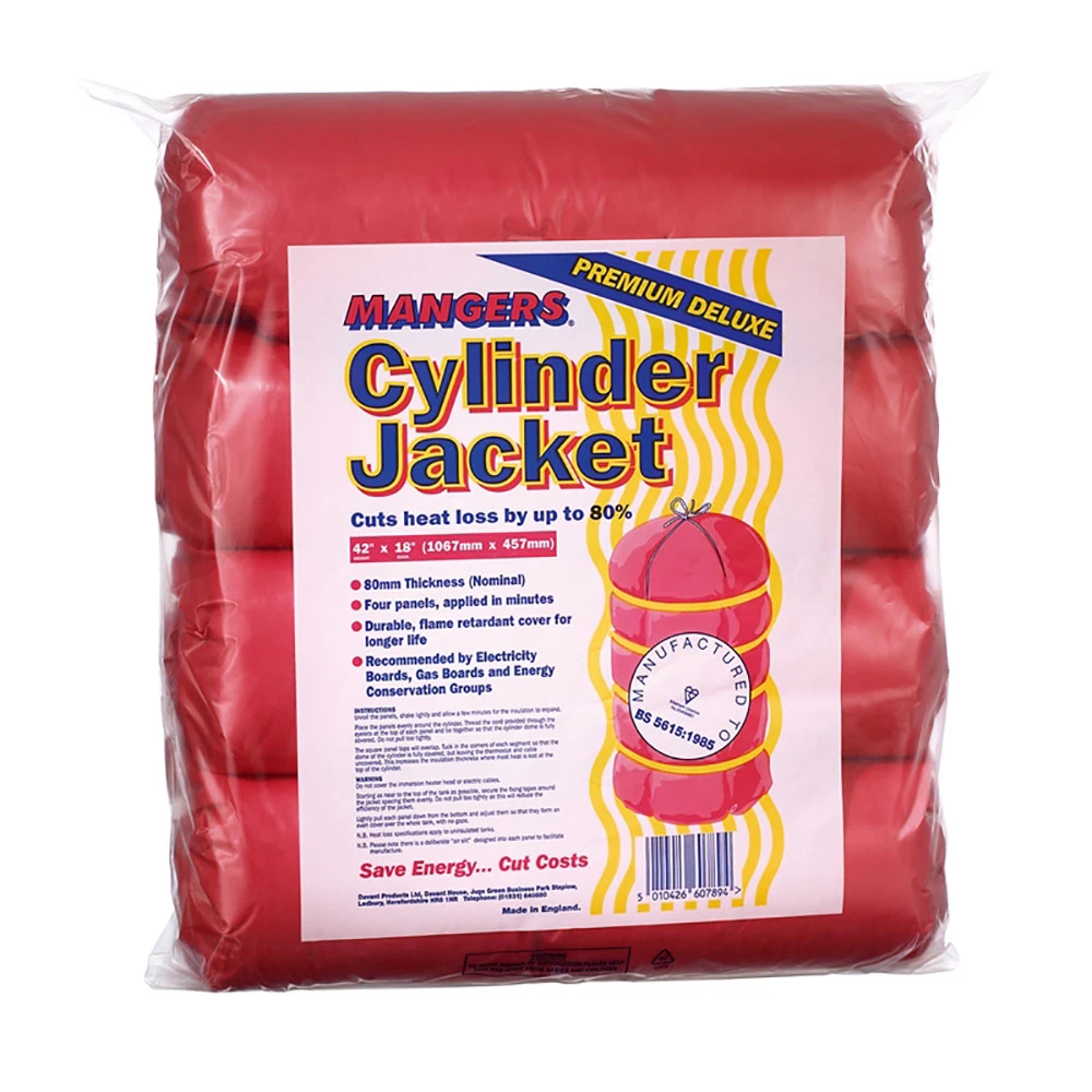 Mangers 42u0026#034; x 18u0026#034; Hot Water Boiler/Tank/Cylinder Insulation Jacket  5010426607894 | eBay