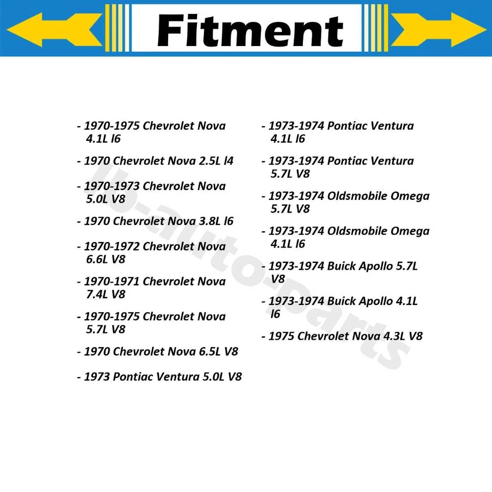 2X Manguera de línea de freno delantero primera parada para Chevrolet Nova 1970 1971 1972 1973 Foto 2 de 4