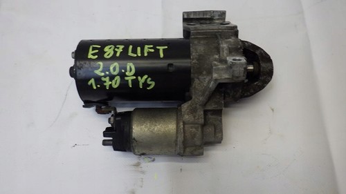 BMW E87 2.0 D Anlasser Starter 170.000km Gebraucht Original Teil OE