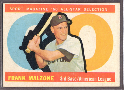 売り切れました 1960 Topps Set-Break #557 Frank Malzone EX-EXMINT *JAYSACE* | eBay