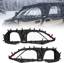 Cab Enclosure Upper Doors Compatible with 2024+ CFMOTO ZFORCE 950 SPORT YKK Zipp