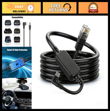 RJ11 to USB C Power Cord for Radar Detectors - 4FT PD3.0 Cable for Uniden  Esco