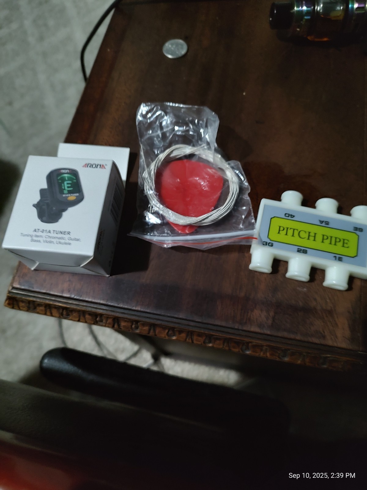 Brand New Guitar With Cover And Strap And Strings And Tuner