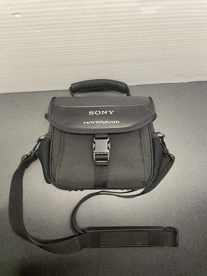 Sony Handycam Videocámara Negro Estuche de Transporte Bolsa SOLO BOLSA Excelente Estado Foto 4 de 4