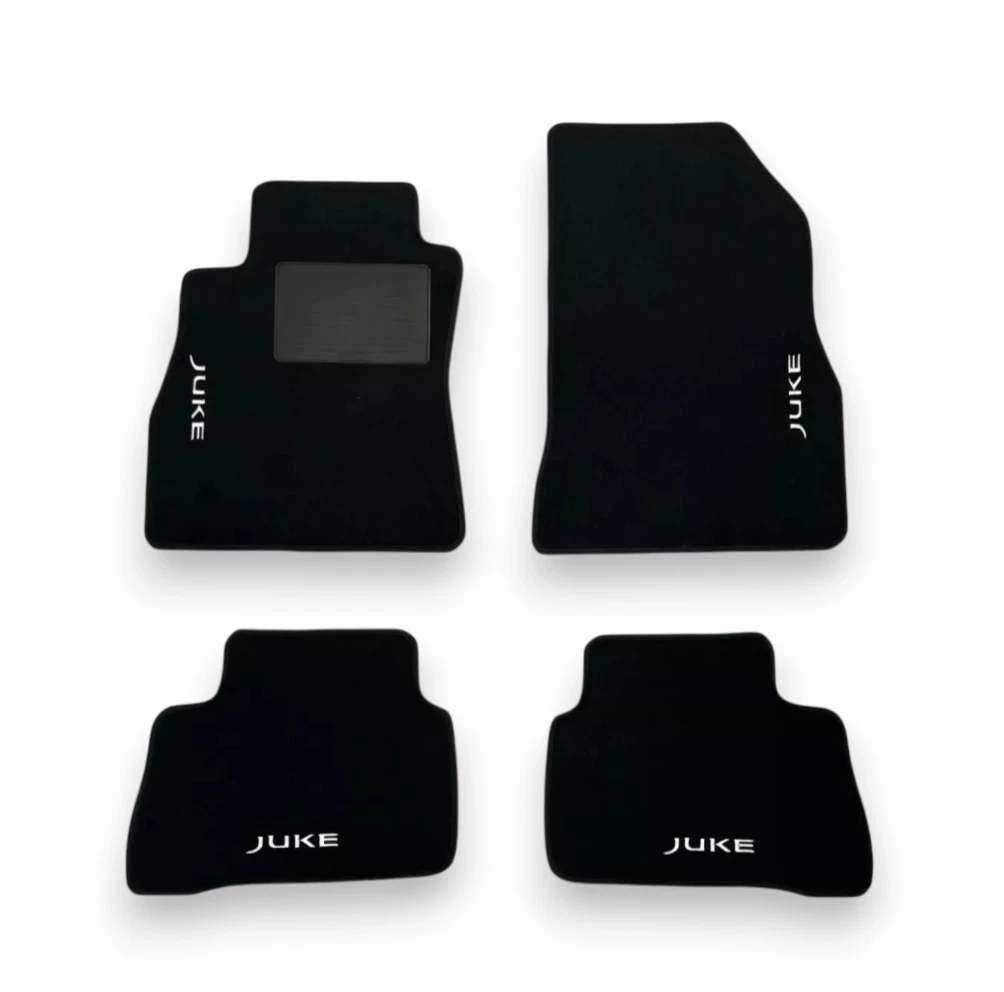 Tappetini Tessuto TEXER Per Nissan Juke F15 (2010+) – Set 4 Pezzi, Nero, Su Misura - 2
