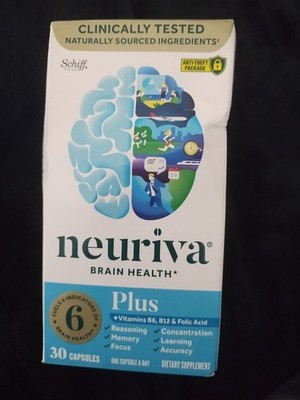 Schiff Neuriva Plus Fast-Acting Brain Performance Capsules - 30 Count