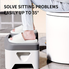 Bathroom Toilet Squat Stool Anti-Slip Foot Rest Potty Training Adults & Kids