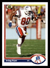 Irving Fryar 1991 Upper Deck #270 New England Patriots FOOTBALL *081