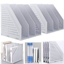 Portariviste pieghevole 3 scomparti Marte Vanci - set 2, grigio chiaro