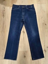 Vintage Levi s 505 Jeans Made in USA Leather Patch c.1979 1982