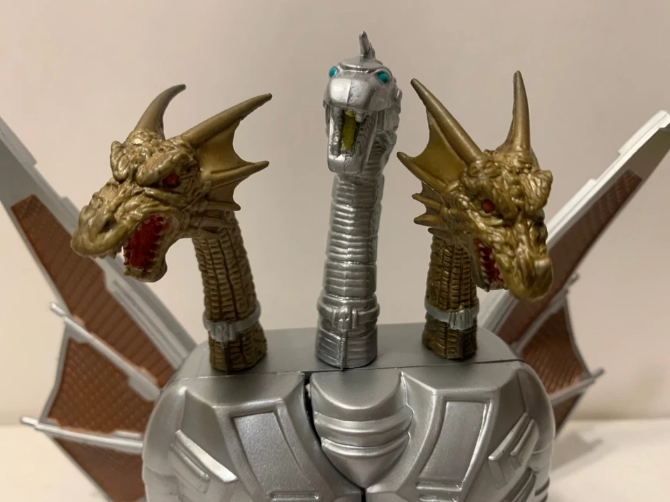 King-Mecha Ghidora v Godzilla G-Force Central Command Juego Micro Trendmasters Foto 4 de 4