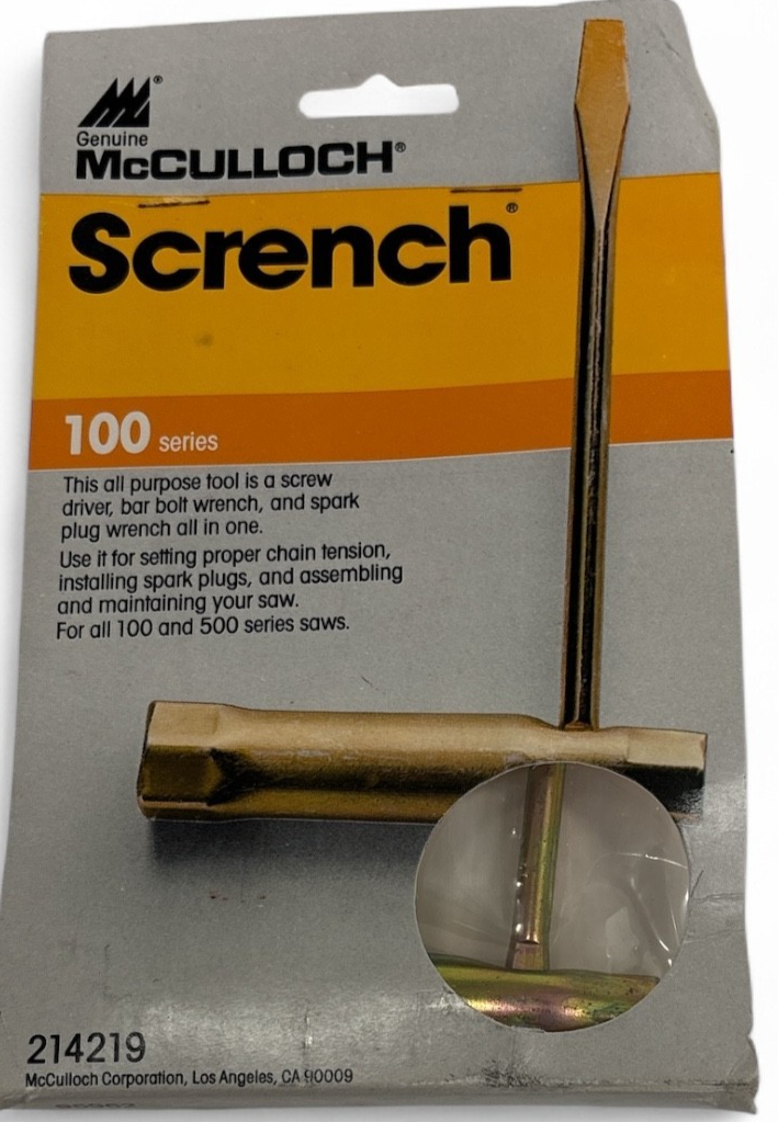 MCCULLOCH 100 & 500 SERIES CHAINSAW SCRENCH 95962 214219 MINI