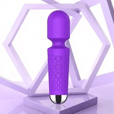 Handheld Cordless Mini Massager, Powerful Quiet with Waterproof, 20 Modes  8...