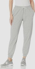 Reebok Women's Gray Identity Logo Fleece Jogger Sweatpants Size S