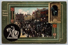 Lady Godiva Procession, Coventry, England postcard