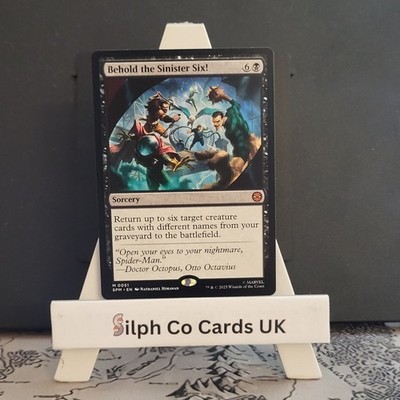 MTG Behold the Sinister Six! Spider-Man Mythic