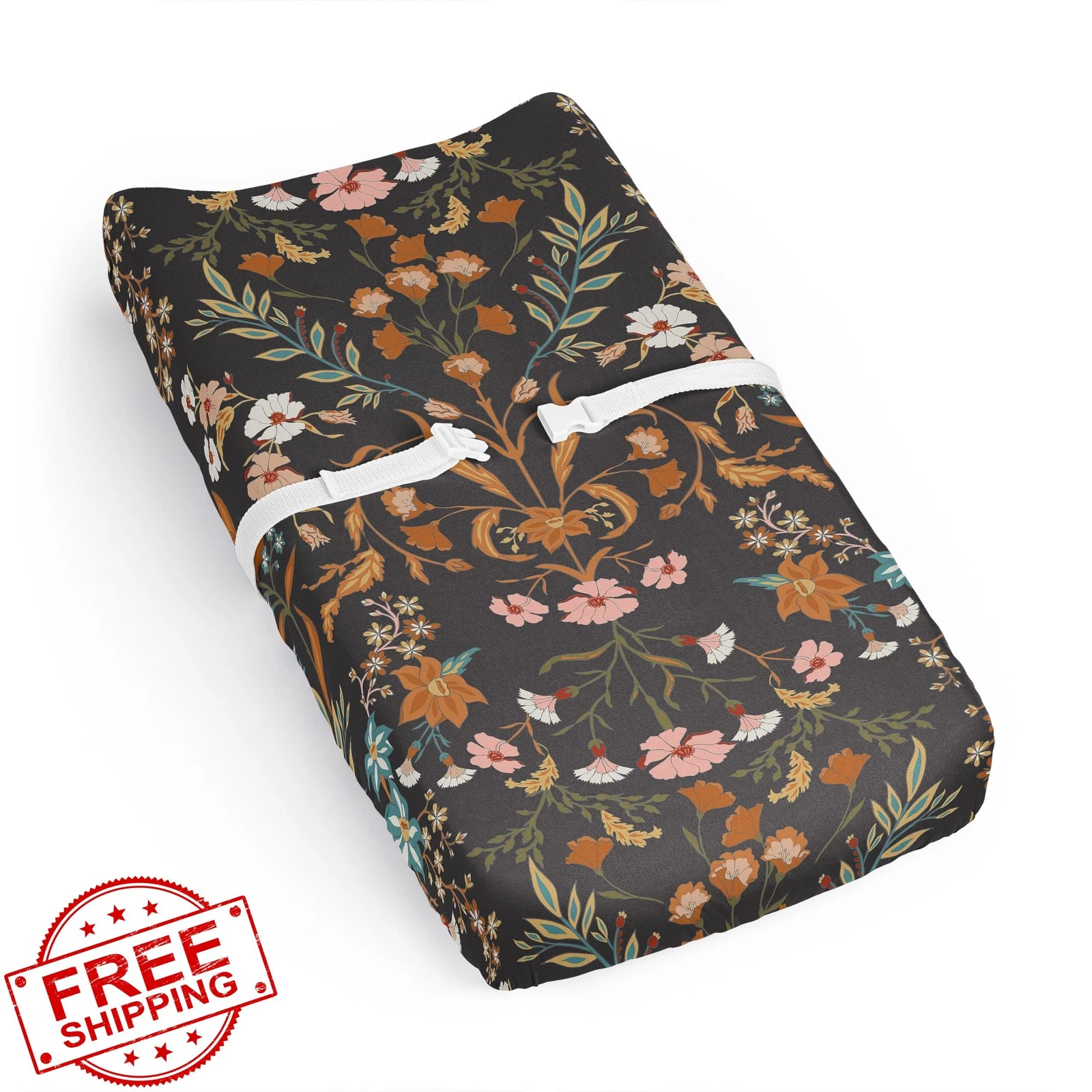 Sweet Jojo Designs Changing Pad Cover Boho Wildflower Floral
Opens in a new window or tab