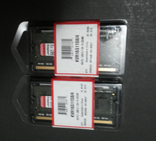 ram 8GB, 2 moduli ram sodimm kingston 4gb pc3 12800 cl11 204 pin,2 Pezzi 