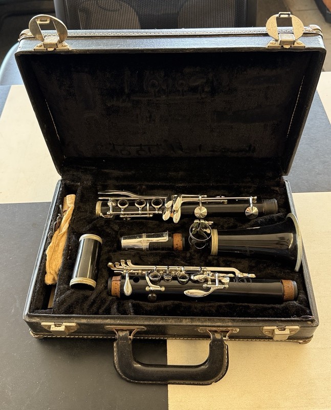 Vintage Clarinet Normandy Reso Tone with Hard Case Untested RESOTONE