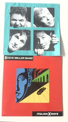 Steve Miller Band Italian X Rays Vinyl Record 1984 New Wave Synth Pop VG TESTED*