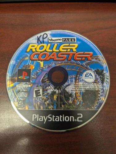 Theme Park Roller Coaster (PlayStation 2 PS2) NO TRACKING - DISC ONLY 900