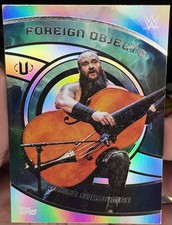 Braun Strowman 2025 Topps Universe WWE FOREIGN OBJECTS INSERT Card #FOB-17