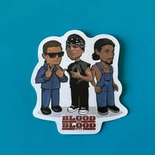 Blood In Blood Out Sticker (Vatos Locos) Gangster Movie, Gloss Vinyl Decal