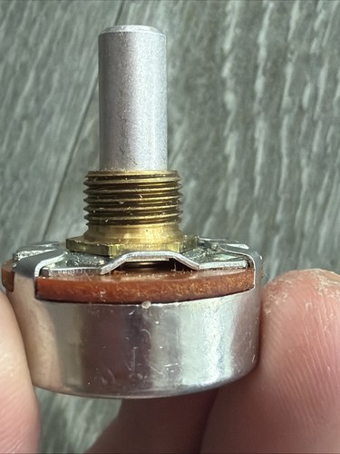 Potenziometro CTS 500Ω 137-8117 1981 restauro audio d'epoca USA - Foto 7 di 7