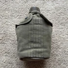 Military Surplus Canteen Marked "U.S." w/ Olive Drab Cloth Cover & Cap WW2 ERA?