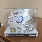 Minnesota Vikings Autographed Mini Helmet JSA Authenticated Football