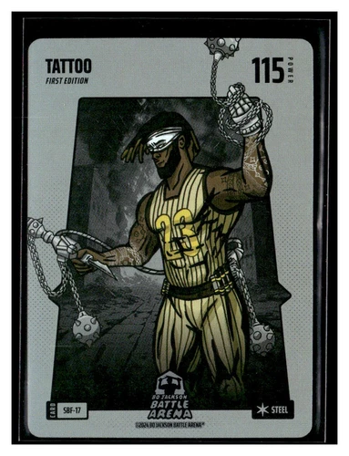Bo Jackson Battle Arena Alpha #SBF-17 Tattoo Fernando Tatis Jr Silver Steel