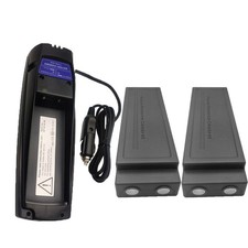 2x 7.2V Battery for Scanreco 590/592 with 1x Scanreco 434 Battery Charger