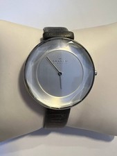 Skagen Watch Denmark Minimalist Silver Dial B...