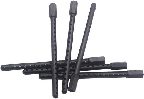 8Pcs Plastic Body Post Mounts RC Car Shell Column Compatible 83mm - Picture 5 of 6
