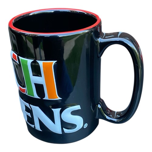 Busch Gardens Big Letter Black All Over Print Coffee Mug Tea Cup - Picture 3 of 7