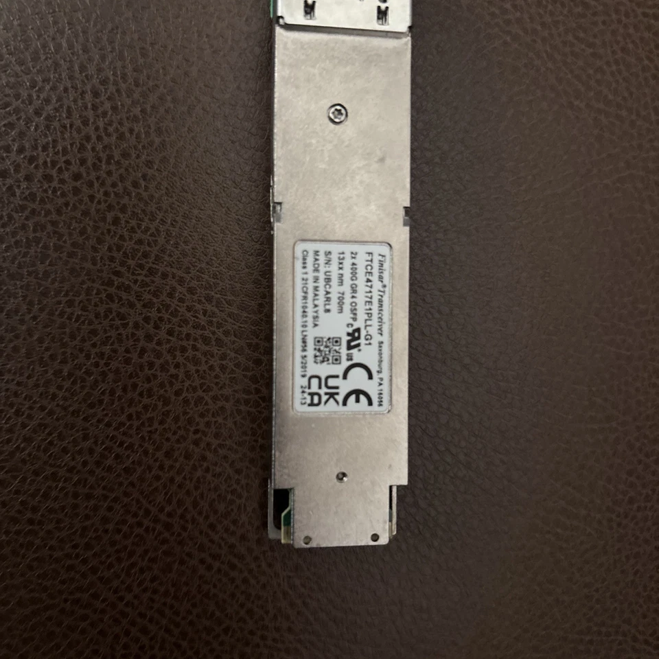 FINISAR FTCE4717E1PLL-G1 Tranceiver 2 x 400G CDGRR4+ OSFP - Image 3 of 4