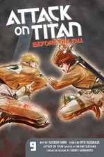 Attack on Titan: Before the Fall 9 - paperback Suzukaze, Ryo|Isayama, Hajime...