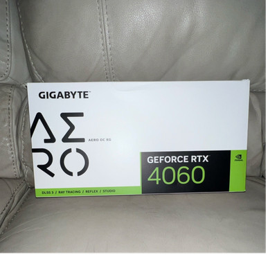 GIGABYTE GeForce RTX 4060 AERO OC 8GB GDDR6 RGB HDMI/DP PCIe 4.0