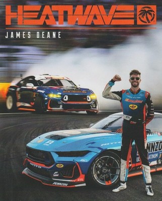2025 James Deane Heatwave Visual Ford Mustang SEMA Show Formula Drift Hero Card