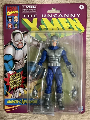 Hasbro Marvel Legends Retro Avalanche 6 in Action Figure - F39795X0