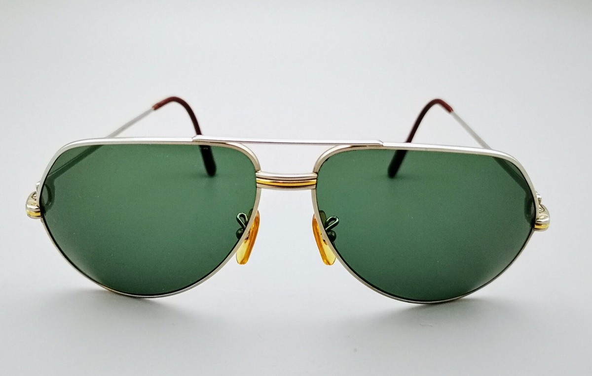 OCCHIALI DA SOLE CARTIER VENDÔME LOUIS TITANIO VINTAGE