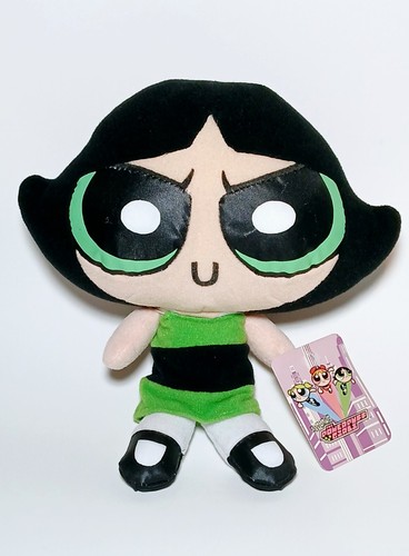 Vintage 1999 Powerpuff Girls Buttercup Plush Doll Original Cartoon Network NWT - Picture 9 of 15