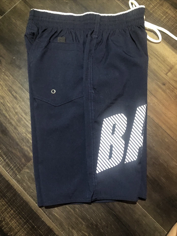 Pantalones Cortos Bad Boy Para Hombre MMA Grappling Jiu Jitsu Caja Lucha Azul Marino Talla M NUEVO Foto 2 de 4
