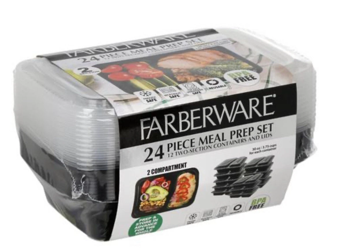 Farberware 24 Piece Meal Prep Set