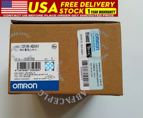 1PC Omron CP1W-AD041CP1WAD041 PLC Input Module New In Box Expedited Shipping