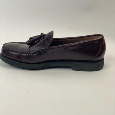 L.L. Bean Men\'s Loafers - Burgundy Brown s-l400.jpg main image 4