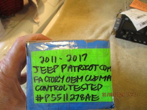 2011-2017 JEEP PATRIOT COMPASS FACTORY OEM CLIMATE CONTROL # P5511278AE TESTED - Picture 12 of 13