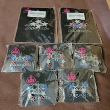 7 Paparazzi Red White  Blue Stars Hair Clips , Earrings Star Kit 2