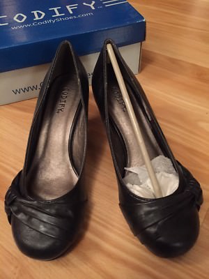 Brand New In Box Black Dress Shoes Sz 6.5 | eBay